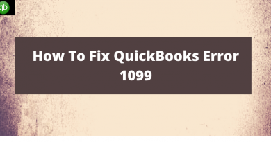 QuickBooks Error 1099