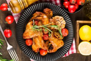Portuguese grilled chicken