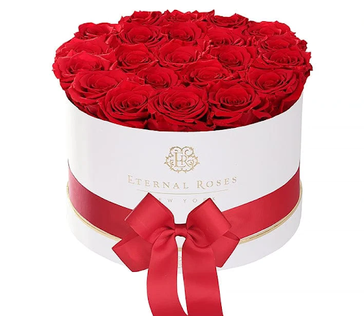 luxury box roses